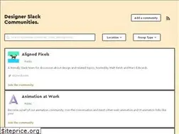Sites similar to designerslack.community