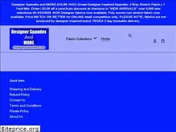 Sites similar to designerspandexandmore.com