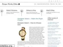 Sites similar to designerwatchesonline.net