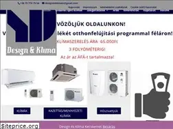 Sites similar to designesklima.hu