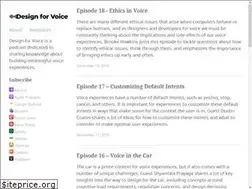 Sites similar to designforvoice.com