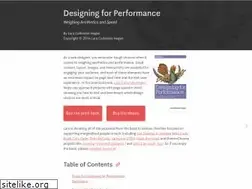 Sites similar to designingforperformance.com