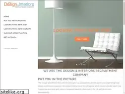 Sites similar to designinteriorsrecruitment.co.uk