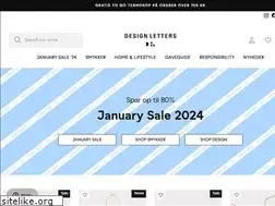 Sites similar to designletters.dk