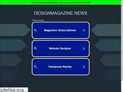 Sites similar to designmagazine.news