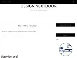 Sites similar to designnextdoor.net