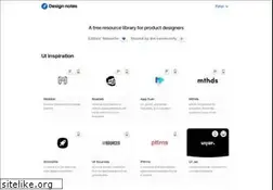 Sites similar to designnotes.co