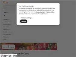 Sites similar to designsbydona.etsy.com