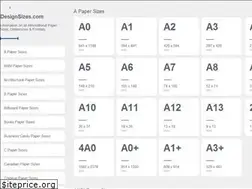 Sites similar to designsizes.com
