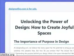Sites similar to designsofjoy.com