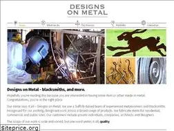 Sites similar to designsonmetal.co.uk