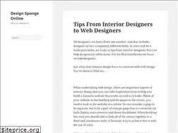 Sites similar to designspongeonline.com