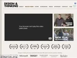 Sites similar to designthinkingmovie.com