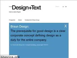 Sites similar to designundtext.com