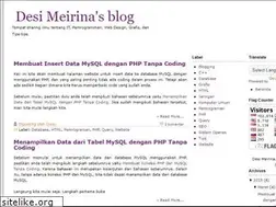 Sites similar to desimeirina.blogspot.com