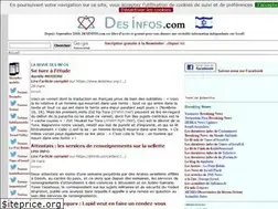 Sites similar to desinfos.com
