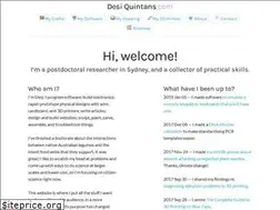 Sites similar to desiquintans.com