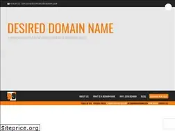 Sites similar to desireddomainname.com