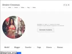 Sites similar to desireecrossman.net