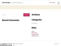 Sites similar to desitechblog.in