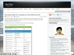 Sites similar to desiways.wordpress.com