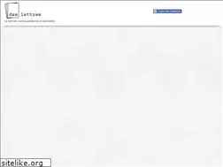 Sites similar to deslettres.fr