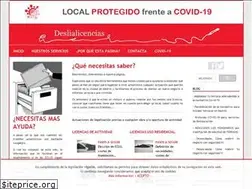 Sites similar to deslialicencias.es
