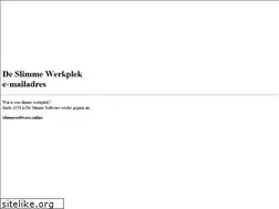 Sites similar to deslimmewerkplek.nl