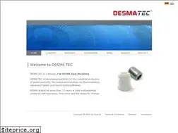 Sites similar to desma-tec.de
