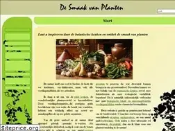 Sites similar to desmaakvanplanten.be
