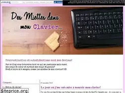 Sites similar to desmiettesdansmonclavier.com