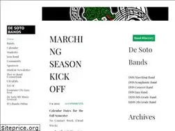 Sites similar to desotobands.org