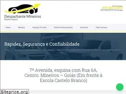 Sites similar to despachantemineiros.com.br