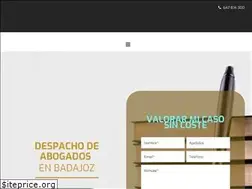 Sites similar to despachoabogadobadajoz.com
