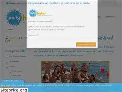 Sites similar to despedidasgandia.partyhotel.es