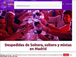 Sites similar to despedidaspeoplemadrid.es