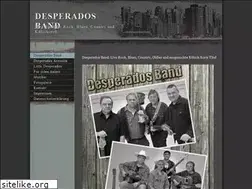 Sites similar to desperados-band.de
