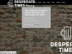 Sites similar to desperatetimesbrewery.com