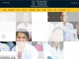 Sites similar to desphysiotherapycollege.com