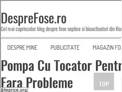Sites similar to desprefose.ro