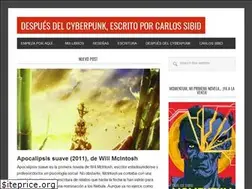 Sites similar to despuesdelcyberpunk.com