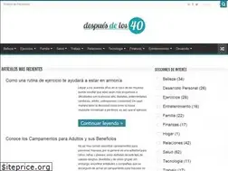 Sites similar to despuesdelos40.com