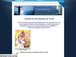 Sites similar to despuesdelos50.com