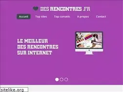 Sites similar to desrencontres.fr
