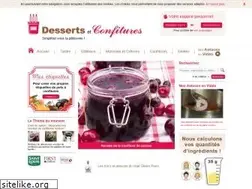 Sites similar to dessertsetconfitures.com