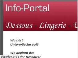 Sites similar to dessous-lingerie-unterwaesche.de