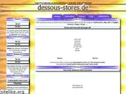 Sites similar to dessous-stores.de