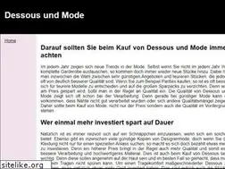 Sites similar to dessousundmode.de
