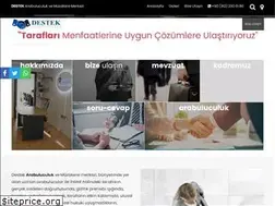Sites similar to destekarabuluculuk.com