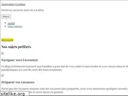Sites similar to destination-caraibes.net